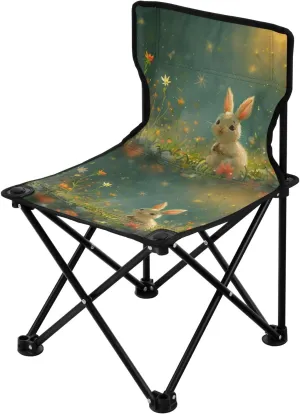 Portable Camping Folding Chairs Foldable Chair Small Rabbits Gardens Lightweight Backpacking Outdoor Outside Fishing