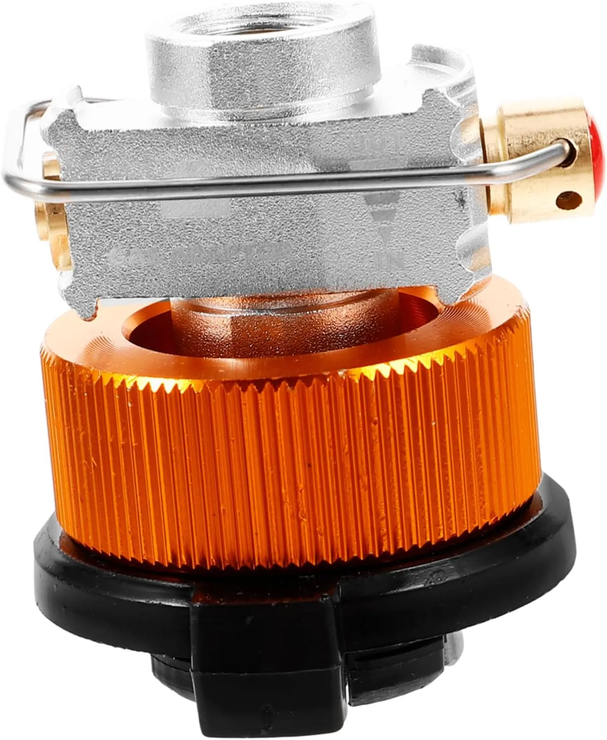 Portable Camping Propane Adapter Tank Converter for Outdoor Use Wear Resistant Design for Efficient Propane for Camp Stoves and Heaters