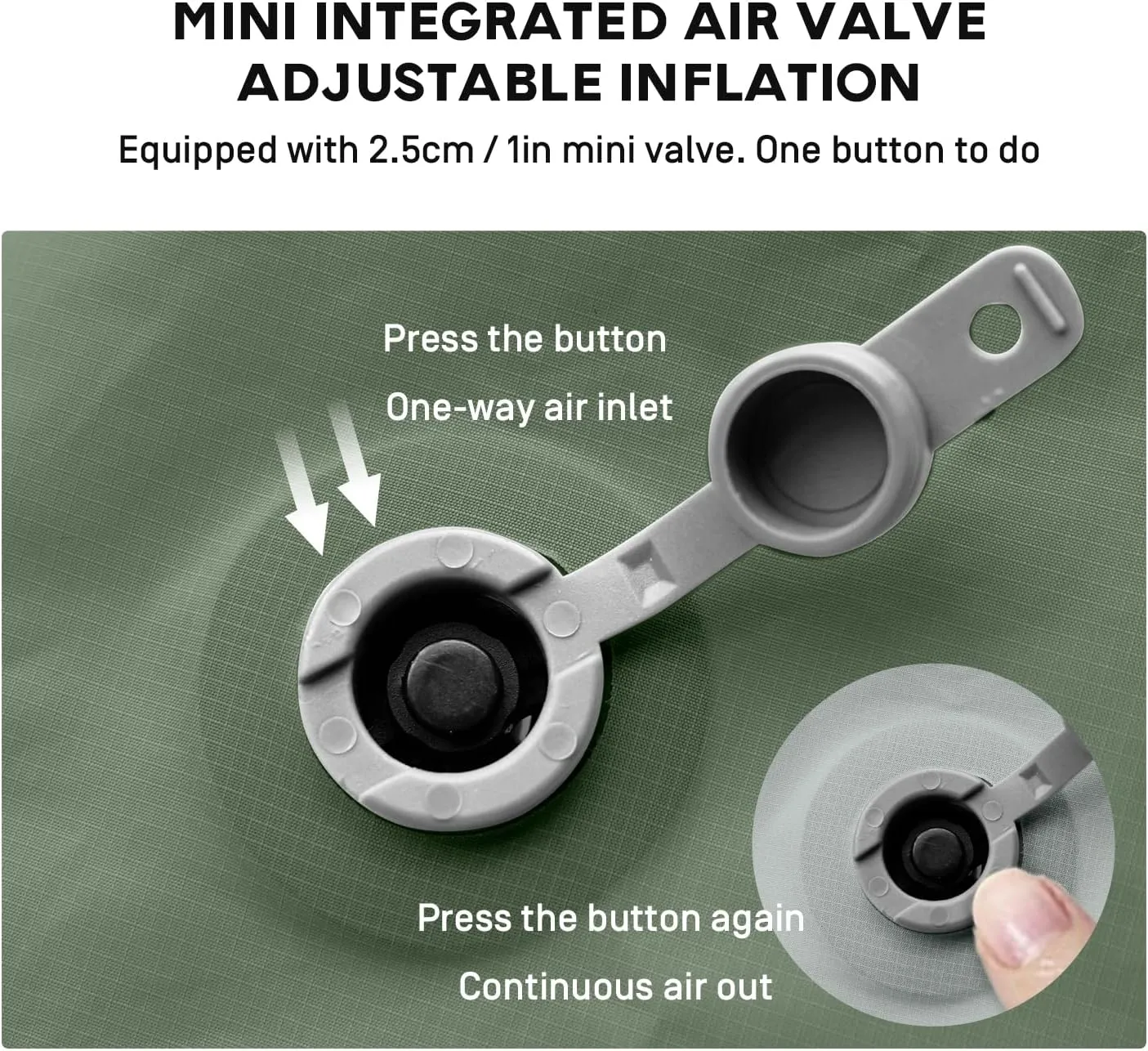 Portable Inflatable Seat Cushion, Lightweight Camping Air Sitting Pad with Storage bag and Repair Cloths, Waterproof Air Bleacher Seat Cushion for Climbing Hiking Office Airplane Car Stadium Seat
