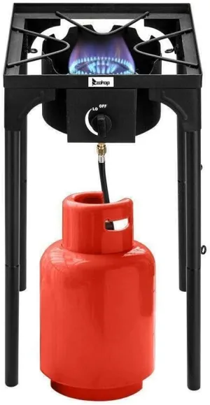 Portable Outdoor Stove Propane 1 Burner Cooking Gas Cooker BBQ Grill Camping US, GFRGT566