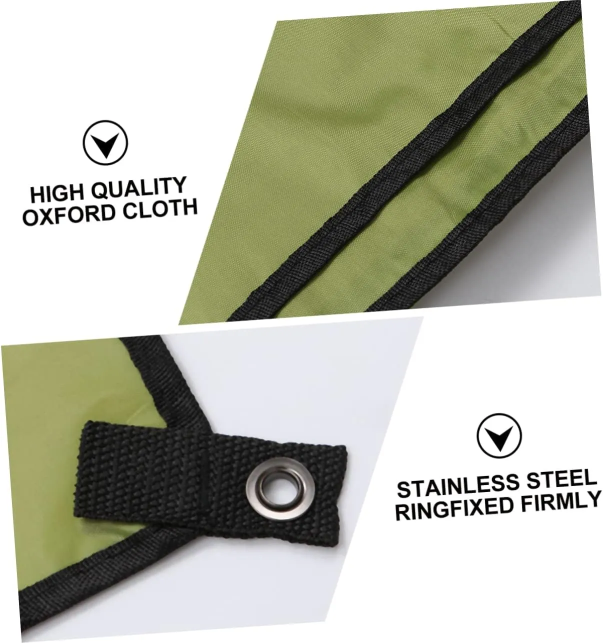 Portable Oxford Cloth Mat 300x300cm Waterproof Ground Mat for Tent Camping Beach Hiking Outdoor Blanket