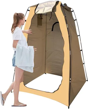 Portable Shower Tent - Beach Toilet Shelters, 4-in-1 Multifunctional Portable Shower Tent Privacy Closure for Beach RV Backyard
