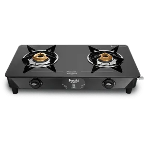 Preethi Zeal 2 Burner Glass Top Gas Stove