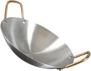 PRETYZOOM Household Cooking Pot Double Handle Non-stick Wok for Induction Stoves Round Pan for Hot Pot Easy to Clean and Operate Suitable for Home and Restaurant Use