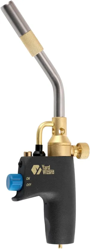 Propane Torch Head, Map Gas Torch with Igniter and Flame Adjustable, Hand Blow Torch with Fuel by Propane MAPP MAP PRO Gas, for Plumbing Soldering Lighting Campfires and Grills (CSA Certified)
