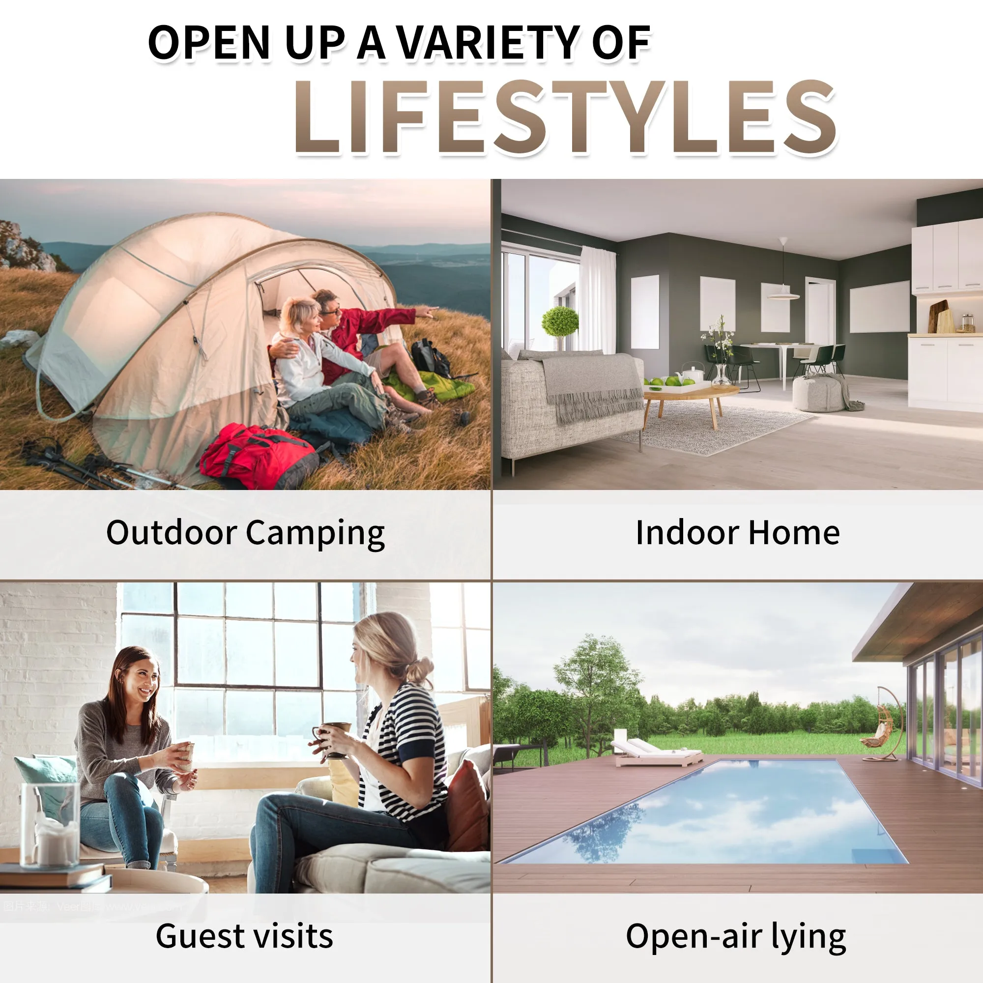 Pump Brown Bed Chenjing Naturehike Inflatable Modern design Wireless-enabled Built-In