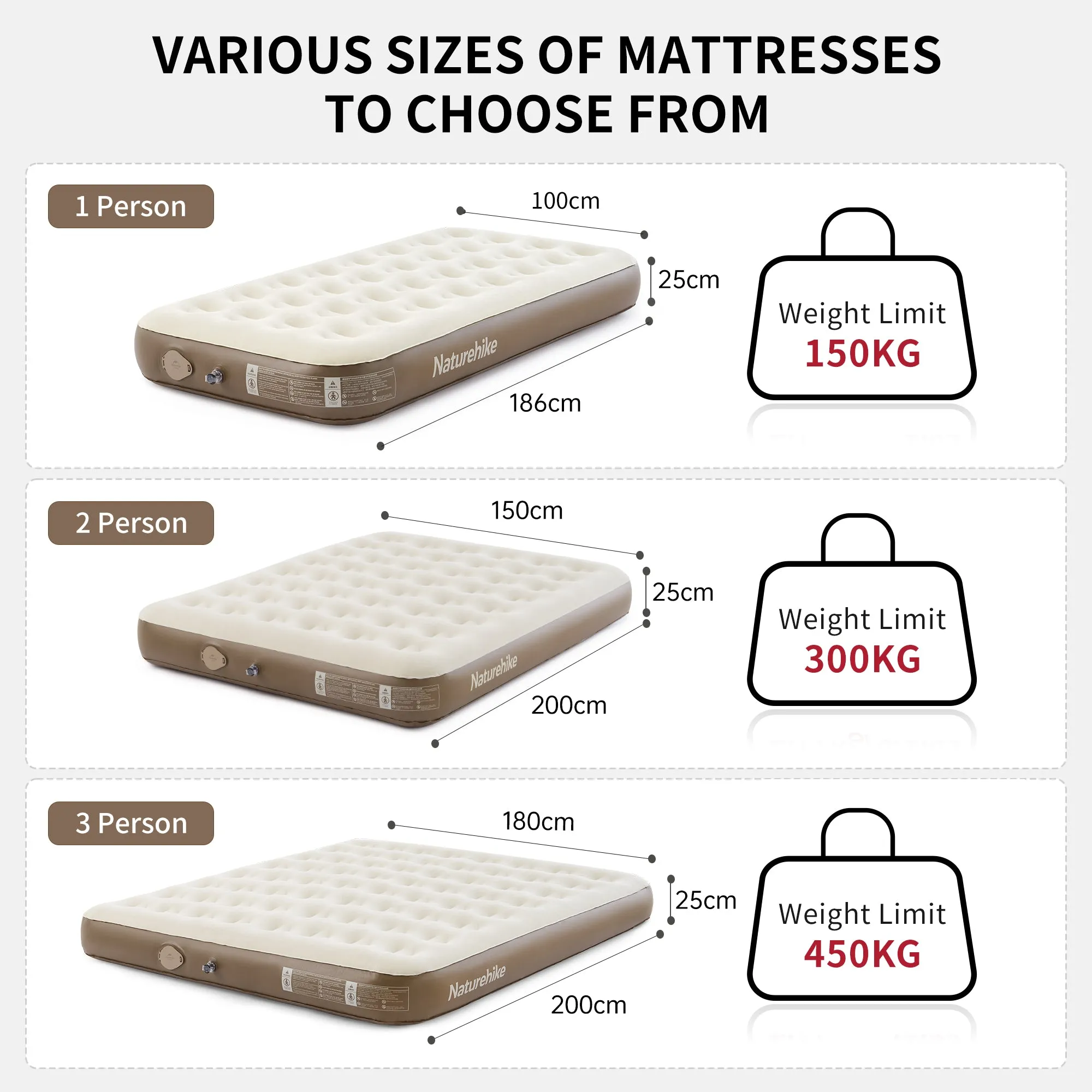 Pump Brown Bed Chenjing Naturehike Inflatable Modern design Wireless-enabled Built-In