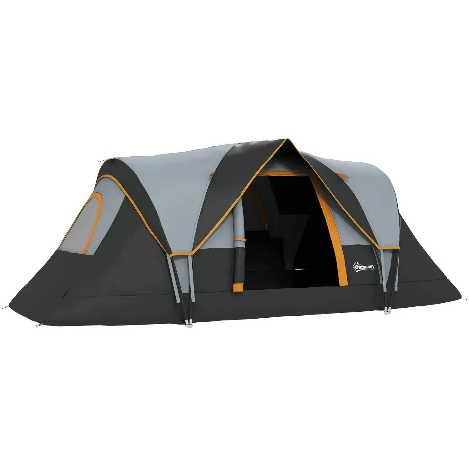Quick dispatch Hiking Budget-friendly Protection UV Tunnel Shelter Man Multicolor Dome - 5-6 Outsunny Resistant 3000mm Camping Water Tent