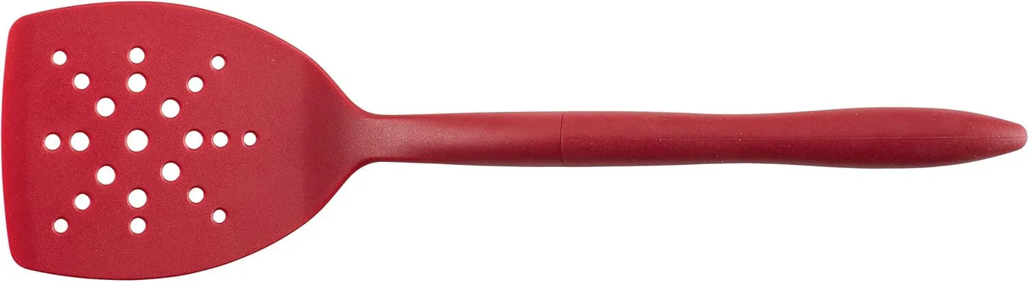 Rachael Ray Tools and Gadgets Flexi Turner and Scraping Spoon Set / Cooking Utensils - 2 Piece, Red