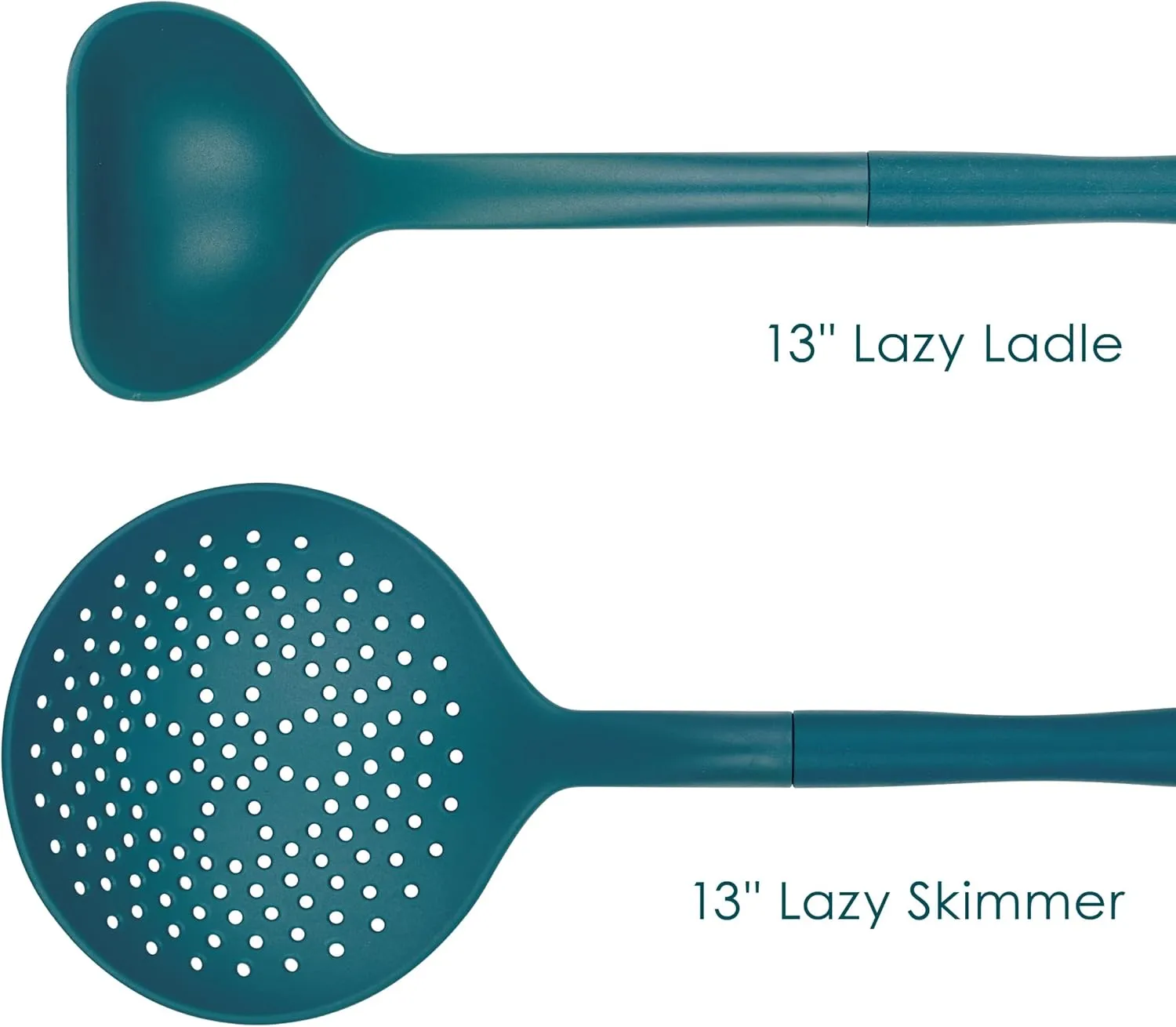 Rachael Ray Tools and Gadgets Kitchen Cooking Utensils Set, 2 Piece, Teal