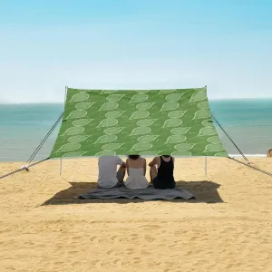 Racket and Tennis Ball Beach Camping Tent Sun Shelter for Whole Family, Beach Shade Canopy with UPF50  UV Protection,Easy Set Up and Carry,Outdoor Shade for Trips, Fishing, Backyard Fun Picnics