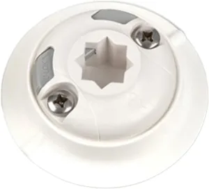 RAILBLAZA White QuickPort Inflatable Boat Dinghy with VHB Self-Adhesive Pad, Versatile Mounting Options to Attach Rod Holders, Drink Holders and More