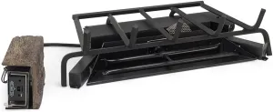RealFyre Peterson ANSI Certified 24" G46 Dual Burner System w/Pre-Installed On/Off Variable Flame Remote Control Natural Gas (Burner System Only Logs Not Included)