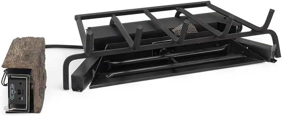 RealFyre Peterson ANSI Certified 24" G46 Dual Burner System w/Pre-Installed On/Off Variable Flame Remote Control Natural Gas (Burner System Only Logs Not Included)