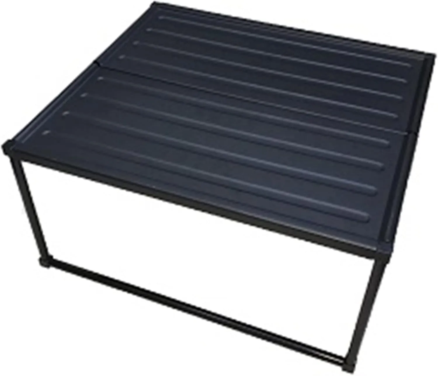Red Suricata Camping & Beach Table - Folding Portable Lightweight Metal Picnic Table for Outdoors, Camp, Hiking & Trekking (Medium)