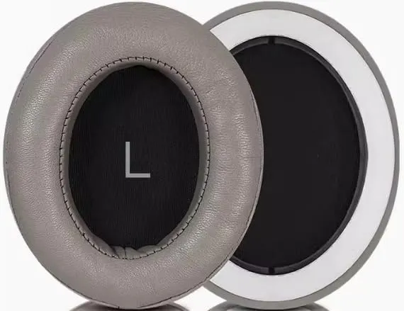 Replacement Ear Pads for Headphones - Compatible with SENNHEISER Momentum 3.0 | Made with Thick Memory Foam and Durable Leather Cushions with Soft Memory Foam Light Gold Lambskin
