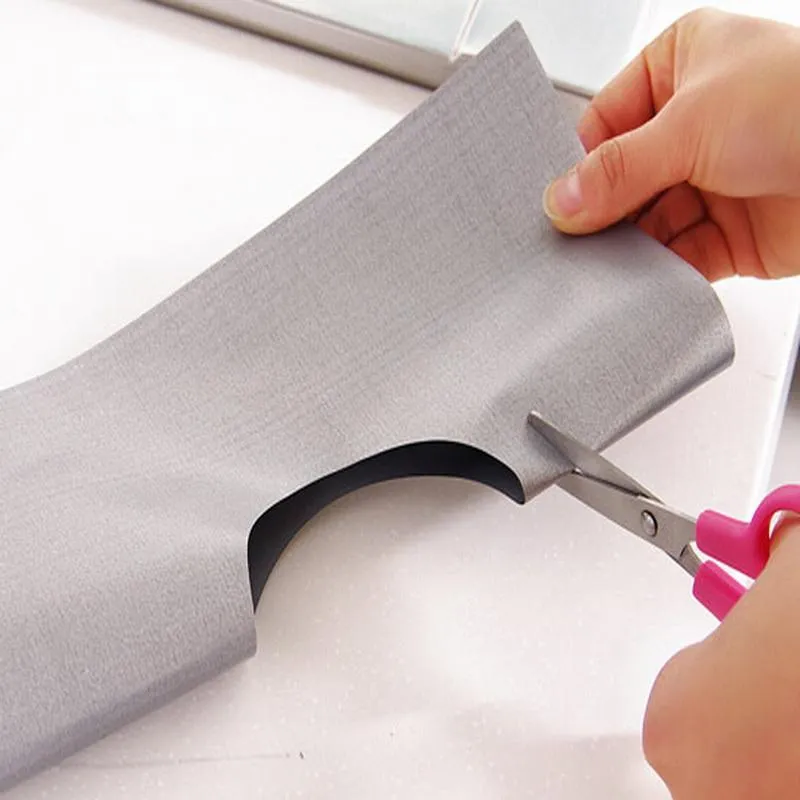 Reusable Glass Fiber Foil Gas Stove Cleaning Mat On Sale