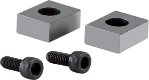 Röhm 14831 Type 739 NTS Fixed T-Slot Nut Set with Fixing Screw for Compact/Power/Machine Vises, 20mm x 20mm Size, 22mm Length