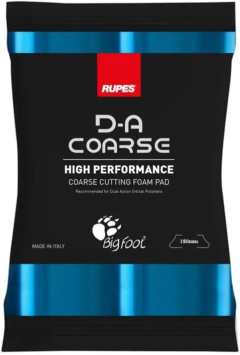 Rupes DA LHR21 Blue Coarse Pad (180mm)