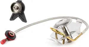 S1 Trangia Firebox Compatible Adapter for Storm Cooker Trangia Gas Burner, Silver