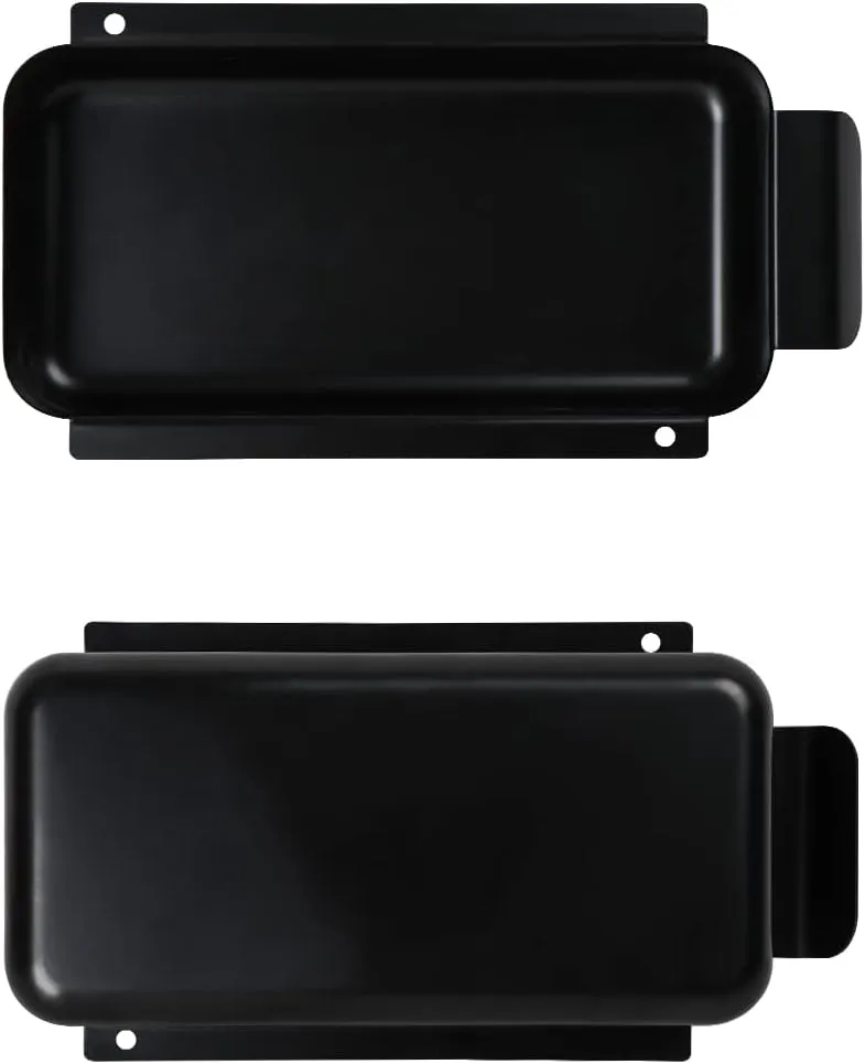 SafBbcue 9328812P06 Grill Catch Pan Drip Pan for CharBroil Grease Drip Tray 463365021 463448021 463655421 463347519 463347017 with Aluminum Foil Liner -12Pcs