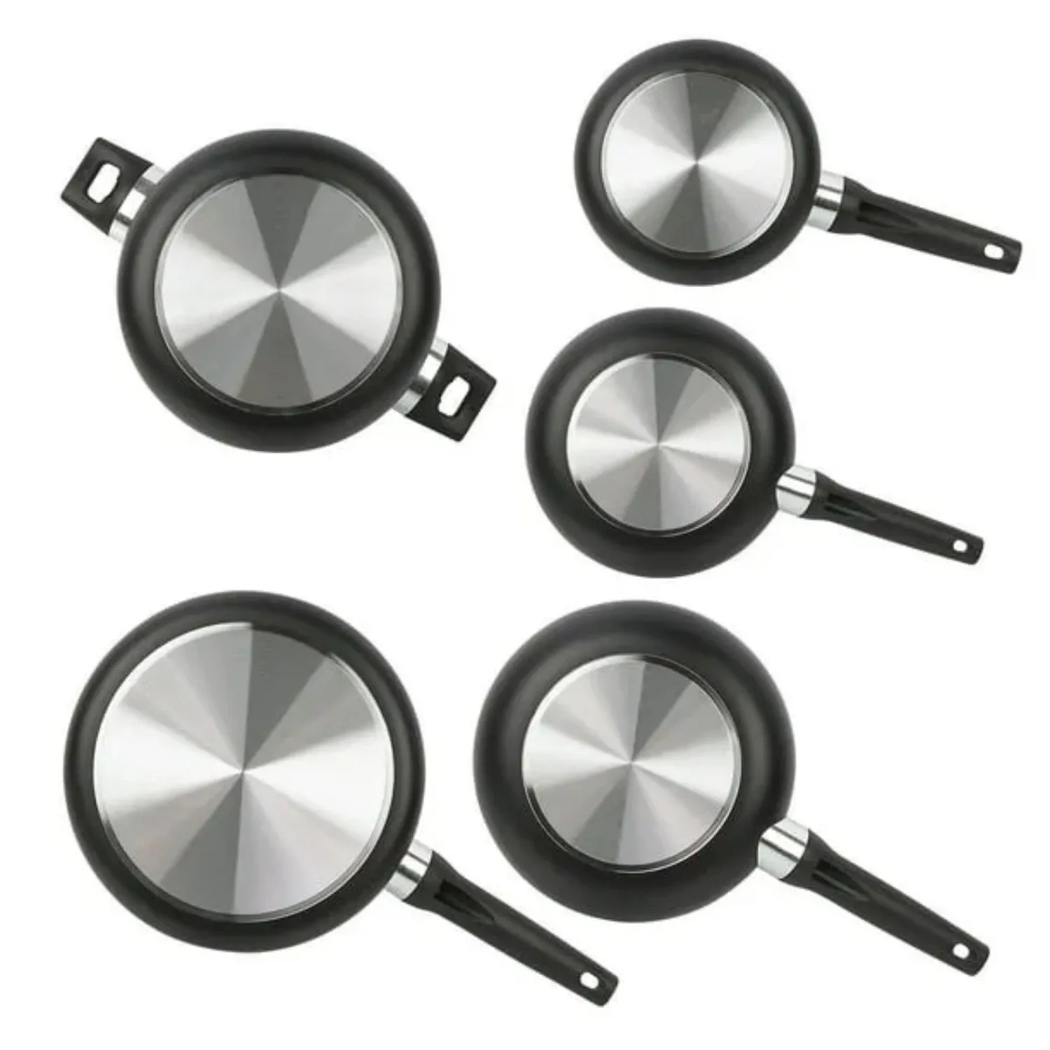 Safe Midweight LunaLulink Intuitive Full catalog Cookware Nonstick Set Dishwasher Aluminum 13pcs