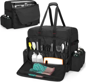 SAMDEW Camp Oven Carry Bag Compatible with Camp Chef Oven Stove Combo, Camping Oven Cover Compatible with Hike Crew Outdoor Gas Camping Oven, Portable Carrying Case for Camp Oven Accessories, Bag Only