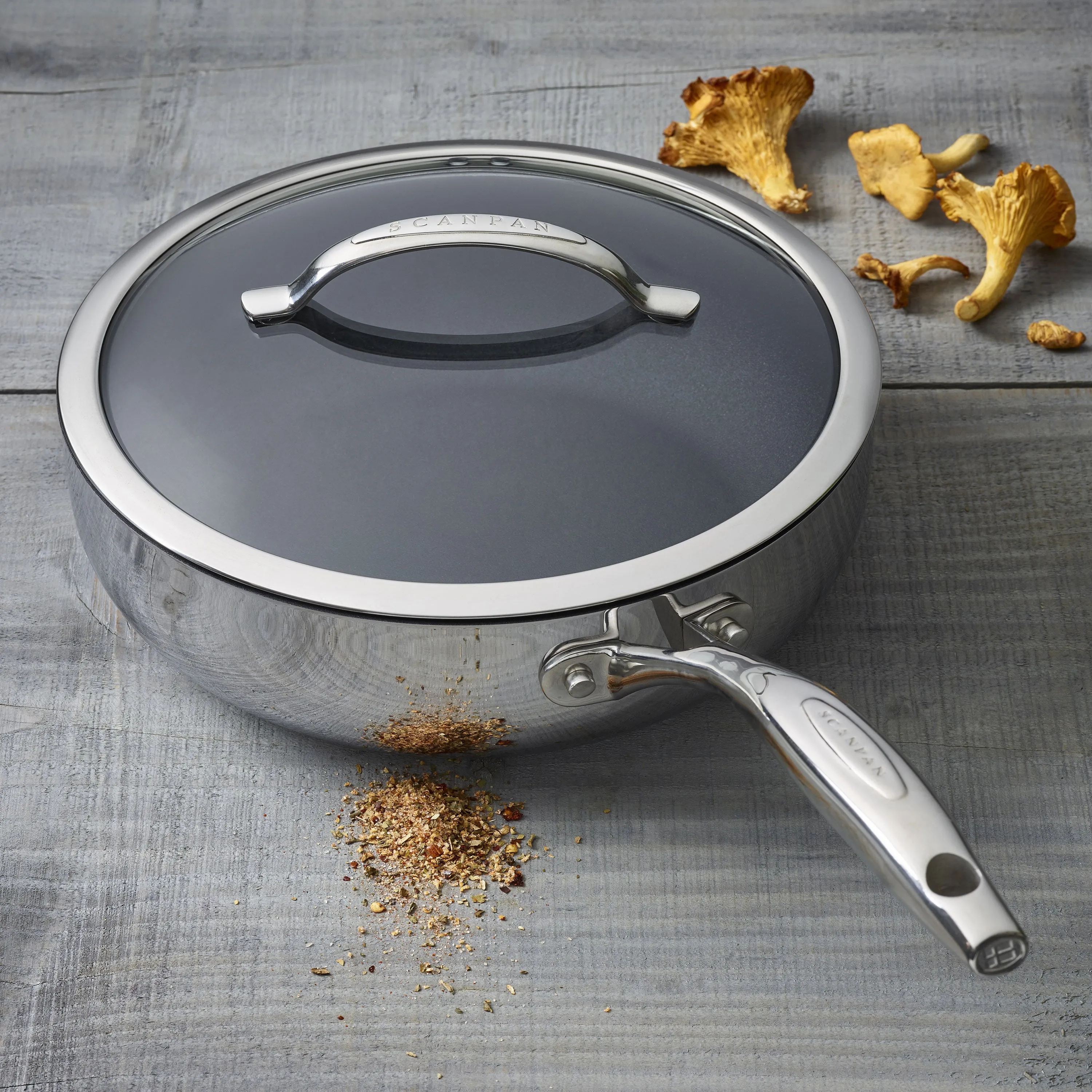 Scanpan HaptIQ 13 Piece Stainless Steel Nonstick Cookware Set