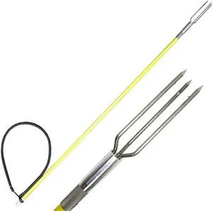 Scuba Choice 3.5' One Piece Spearfishing Fiber Glass Pole Spear with Lionfish Barb Tip