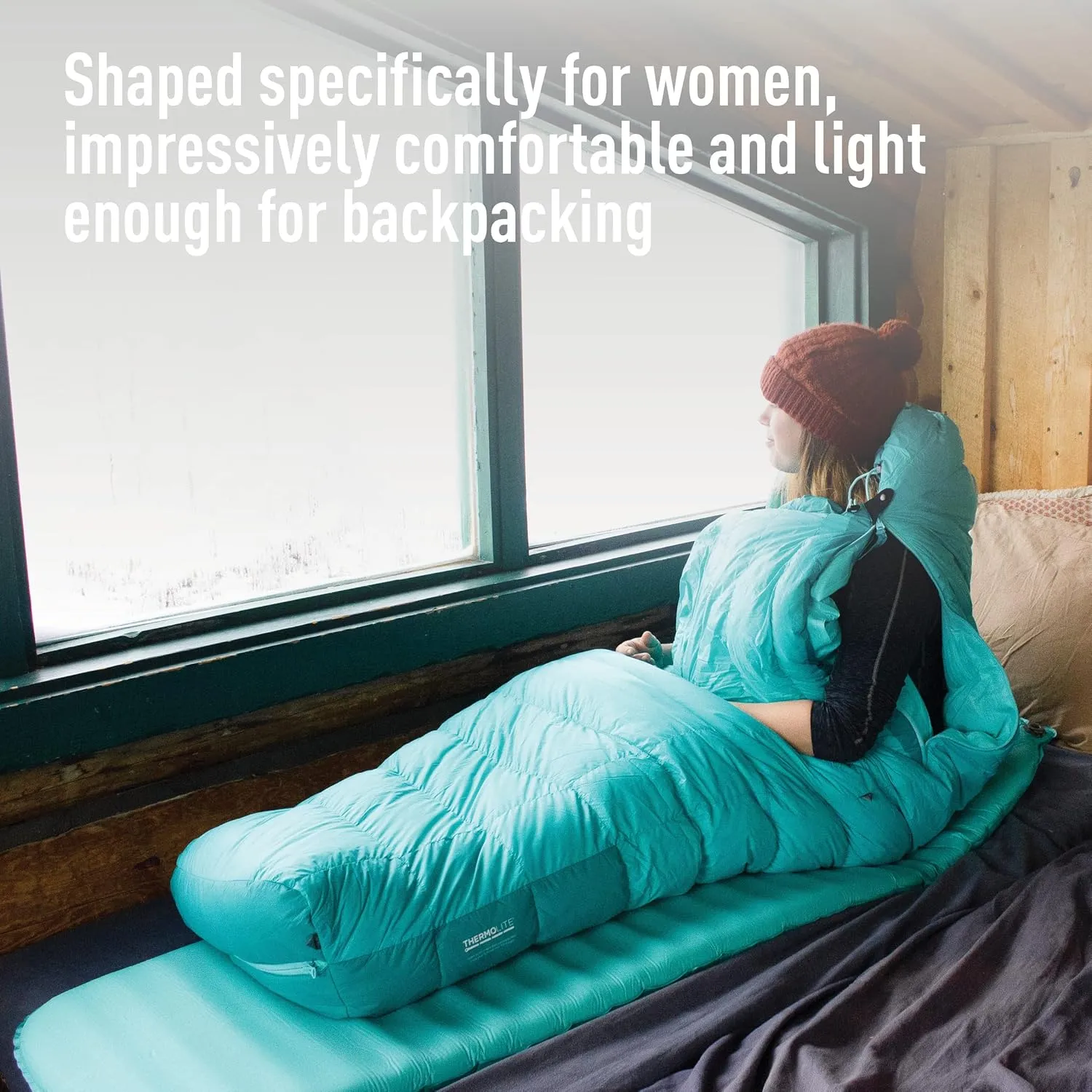 Sea to Summit Comfort Light Self-Inflating Foam Sleeping Pad for Camping and Backpacking, Women's Large (72 x 23 x 2 inches)
