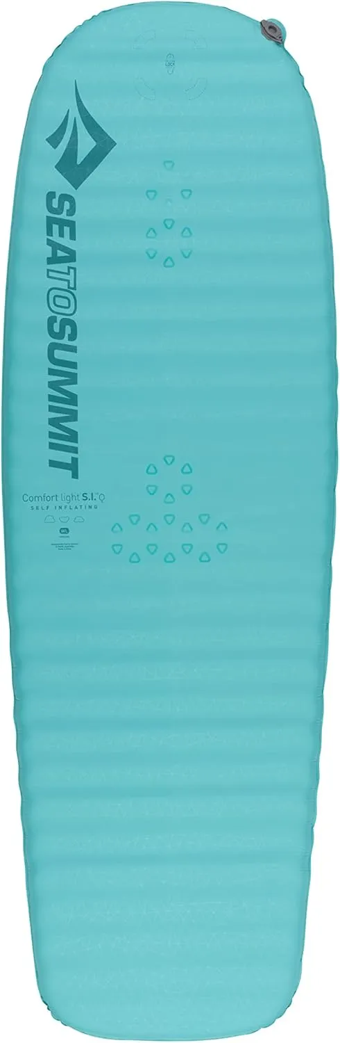 Sea to Summit Comfort Light Self-Inflating Foam Sleeping Pad for Camping and Backpacking, Women's Large (72 x 23 x 2 inches)
