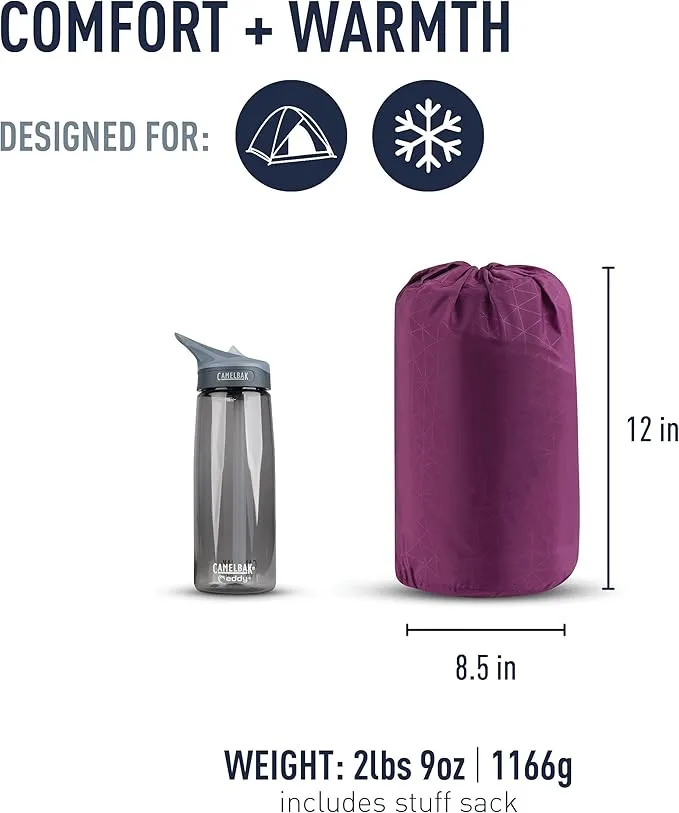 Sea to Summit Comfort Plus Self-Inflating Foam Sleeping Pad for Camping