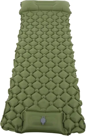 Self Inflating Sleeping Pad for Camping, Camping Mattress Pad Air Mattress Camping Folding Camping Bed Roll Camping Mats for Sleeping Backpacking Sleeping Pad for Outdoor Travelling Use(Green)