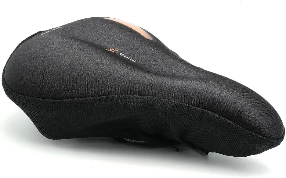 Selle Royal Memory Foam Seat, Innovative Bike Saddle Seat Cover for More Comfort, Black, Medium