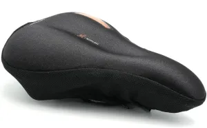 Selle Royal Memory Foam Seat, Innovative Bike Saddle Seat Cover for More Comfort, Black, Medium