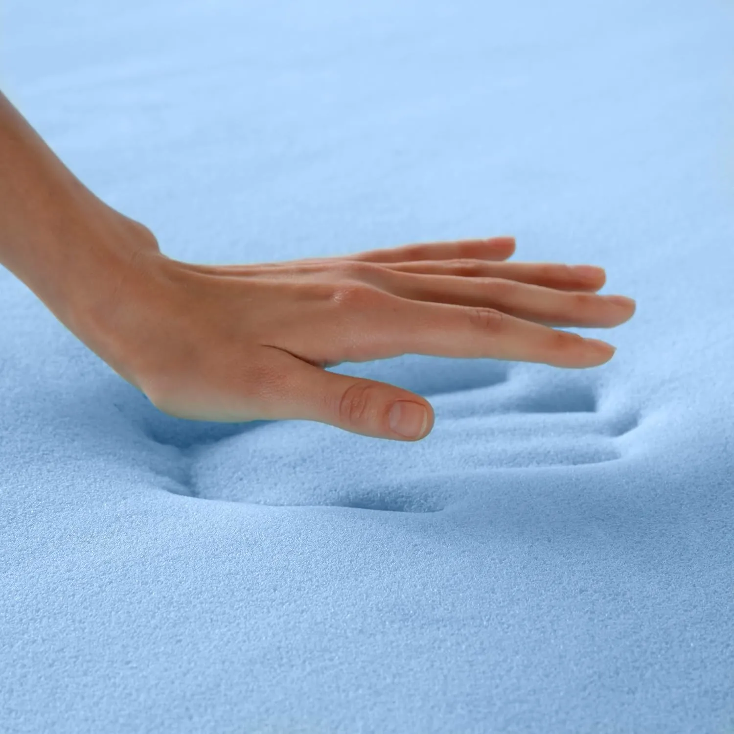 Serta Comfort Cool Memory Foam Mattress Topper, 1.5 Inch, California King