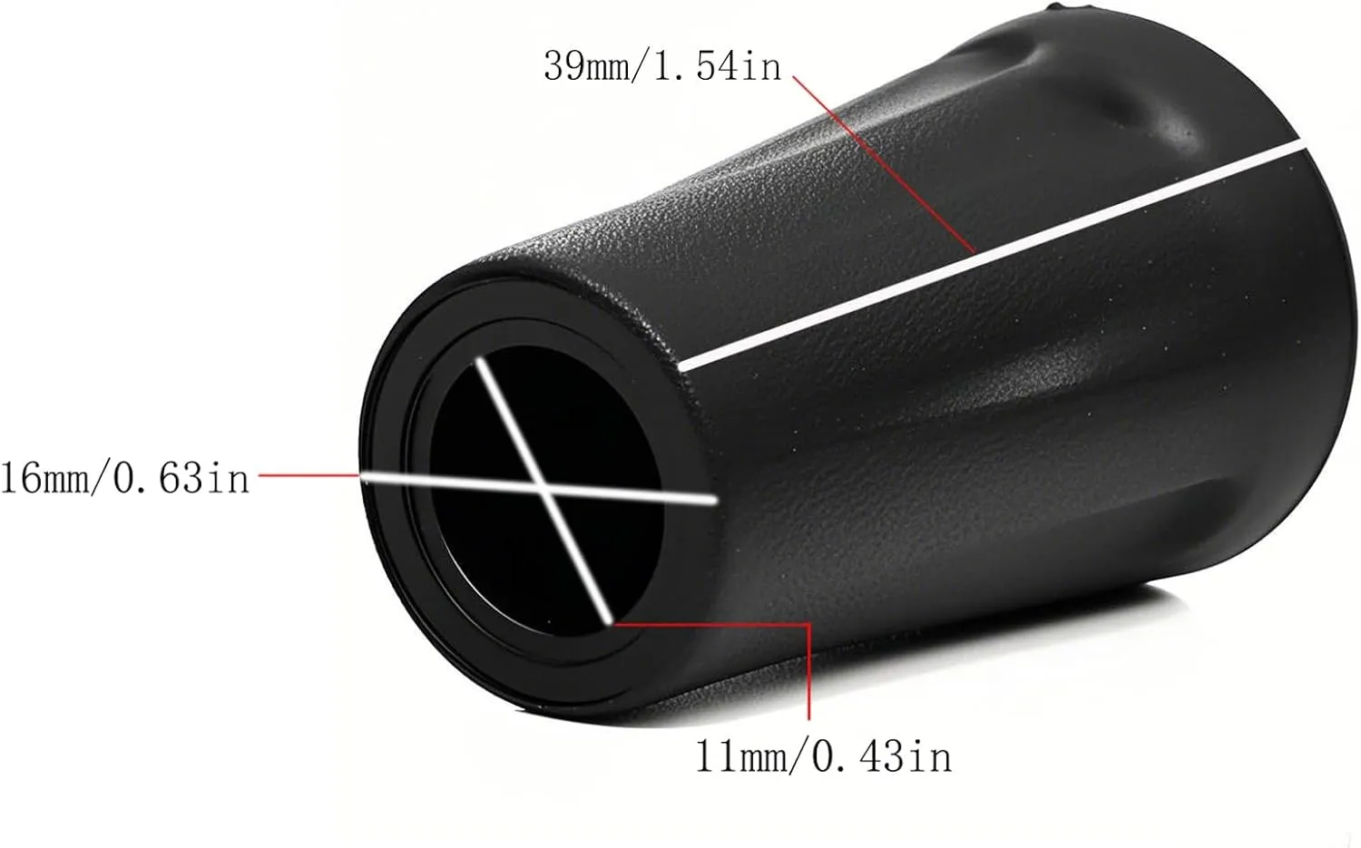 Set of 6 Shock - Absorbing and Wear - Resistant Anti - Slip Accessories for Trekking Poles, Protect Your Pole Tips with Cylindrical - Headed Accessories