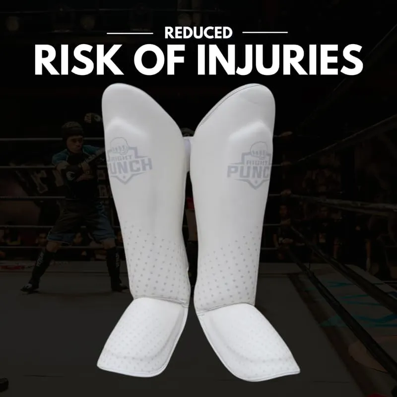 Shin Guards Kickboxing Leg Pads with Instep Protection, Muay Thai MMA Martial Arts Kicking Sparring Training Gear