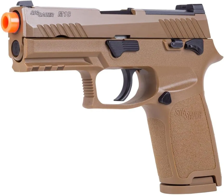 Sig Sauer ProForce 6mm BB Caliber 21rd Green Gas Powered Optic-Ready M18 Green Gas Blowback Airsoft Pistol