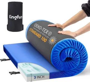 Sleeping Pad for Adults, Comfortable Thick Floor Sleeping Mats for Car Truck Tent with Removable Travel Bag