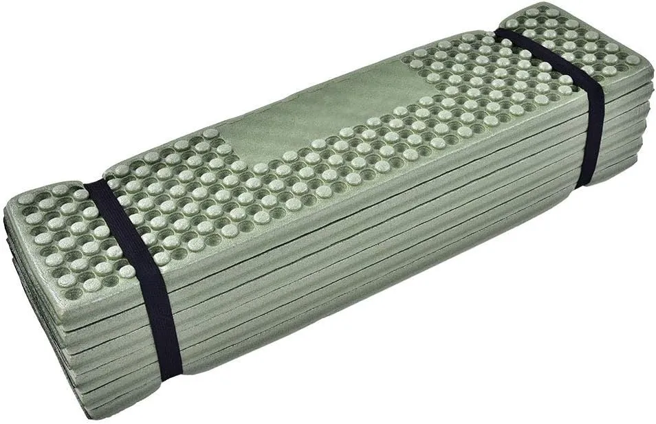 Sleeping Pad for Camping, Folding Sleeping Pad, Beach Tent Sleeping Pad for Thick Mattress for Camping Hiking Yoga And Backpacking(green)