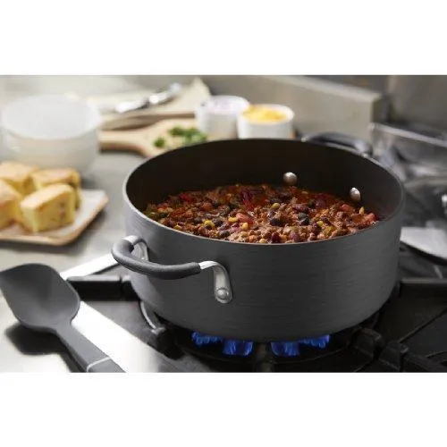 Smart-powered Qt. Nonstick 5 Chili Simply Calphalon Pot Stock Loved by customers