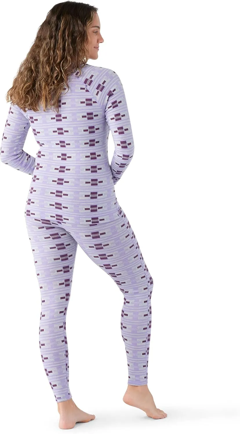 Smartwool Women's Classic Thermal Merino Base Layer Crew, Breathable Merino Wool Long Sleeve Thermal Shirt