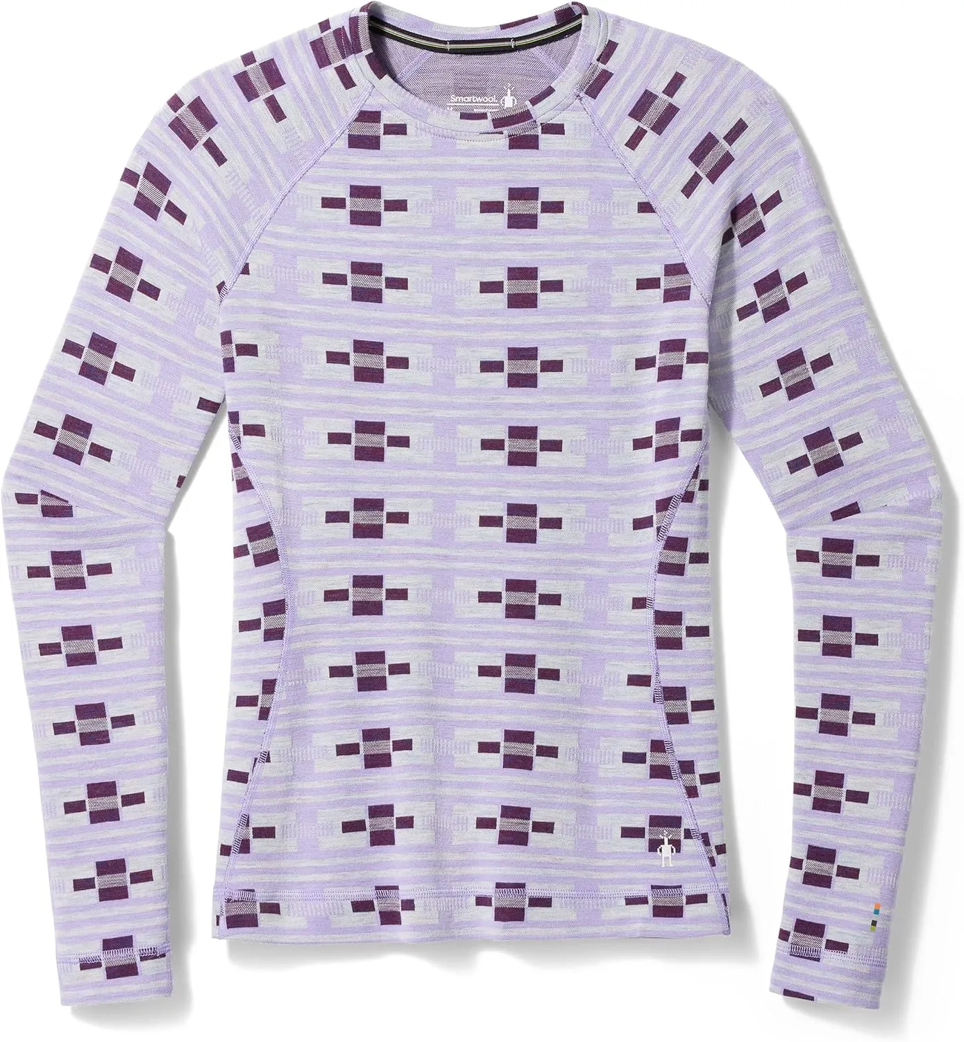 Smartwool Women's Classic Thermal Merino Base Layer Crew, Breathable Merino Wool Long Sleeve Thermal Shirt