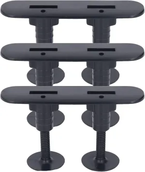 Soft Board Tail Fin Set PVC Compact Shockproof Stable Balance with Screws and Key for Surfing Professional Design Kit