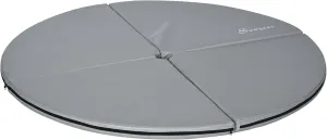 Soozier Pole Dance Mat, 2"T x 5'W Folding Pole Crash Mat for Home, Lightweight and Foldable