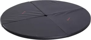 Soozier Pole Dance Mat, 2"T x 5'W Folding Pole Crash Mat for Home, Lightweight and Foldable