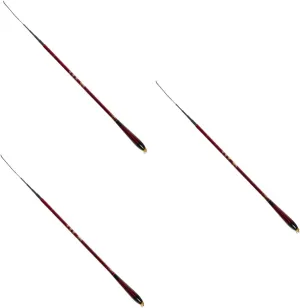 Sosoport 3pcs Small Short Fishing Pole Telescopic Rod Tool Sturdy Wear-Resistant Material