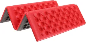 Sosoport Sleeping Pad Camping Matress Foldable Mattress Closed Cell Foam Pad Foam Sleeping Pad Z Rest Sleeping Pad Carpet Cushion Picnic Mat Cushion Seat Pad Water Proof Red Knee Pads