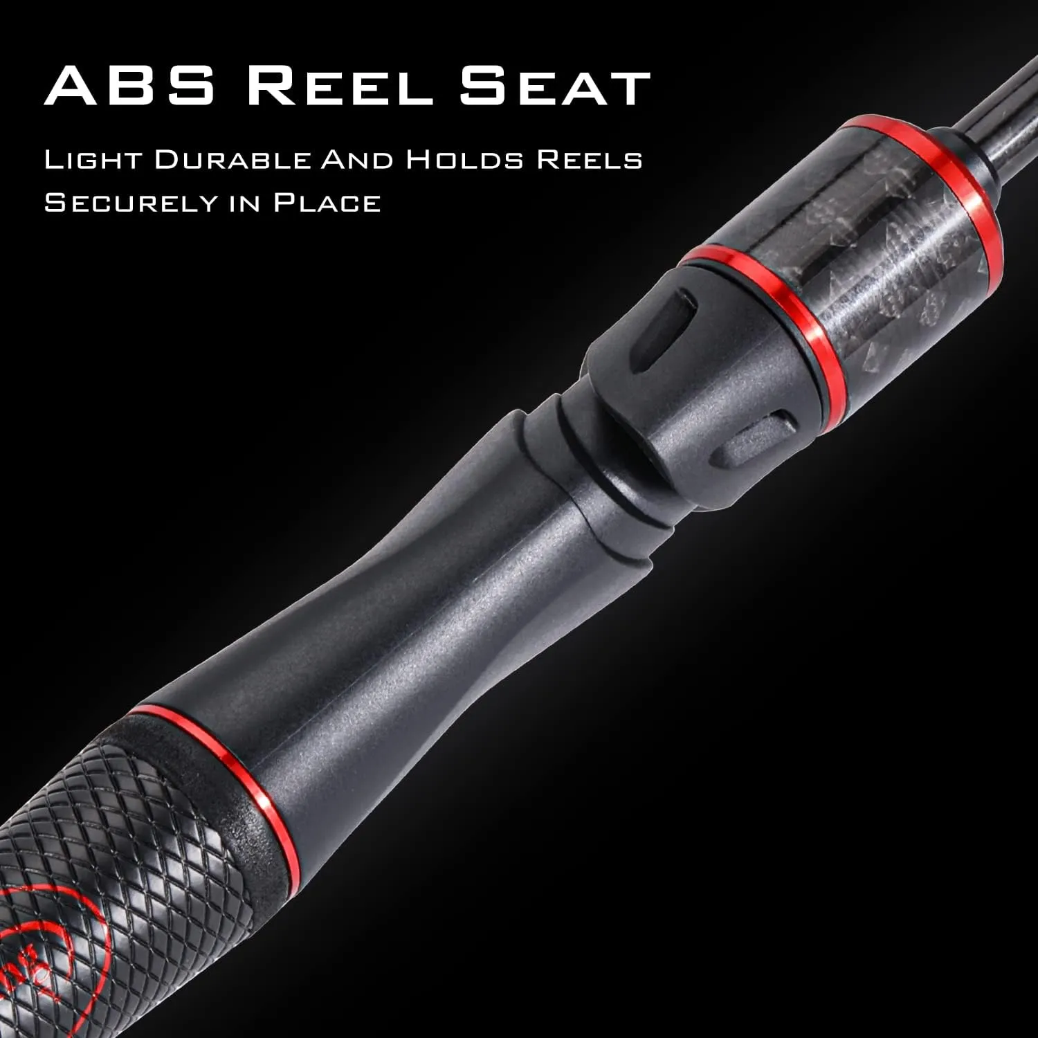 Sougayilang Fishing Rods, Spinning Rods and Casting Fishing Rods, with Full Carbon Fiber Handle, 24T Carbon Fiber 2PCS Fishing Pole for Long Casting Bass, Trout, Panfish